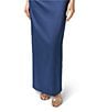 Aidan Mattox Square Neck Mikado Column Gown - Image 4
