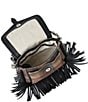 AIMEE All For Love Fringe Mini Plaid Crossbody Bag - Image 3