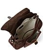 AIMEE Dash Convertible Suede Saddle Crossbody Bag - Image 3