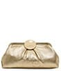 AIMEE Full Circle Frame Crinkle Leather Clutch Bag - Image 6
