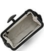 AIMEE Full Circle Frame Crinkle Leather Clutch Bag - Image 3