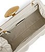 AIMEE Full Circle Frame Crinkle Leather Clutch Bag - Image 3