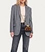 AIMEE Full Circle Leopard Haircalf Frame Mini Clutch Bag - Image 4