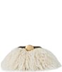 AIMEE Full Circle Mini Shearling Novelty Crossbody Bag - Image 1