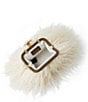 AIMEE Full Circle Mini Shearling Novelty Crossbody Bag - Image 3