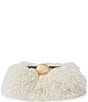AIMEE Full Circle Natural Shearling Novelty Clutch - Image 1