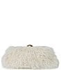 AIMEE Full Circle Natural Shearling Novelty Clutch - Image 2