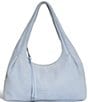 Color:Breeze Blue Nubuck - Image 1 - Aura A-line Shoulder Bag