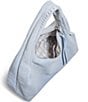 Color:Breeze Blue Nubuck - Image 3 - Aura A-line Shoulder Bag