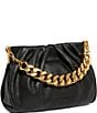 Aimee Kestenberg Chill Out Leather Frame Clutch, Color:Black - Image 4