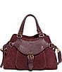 Aimee Kestenberg Dash Cherry Suede Large Satchel Bag, Color:Cherry Suede - Image 1