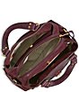Aimee Kestenberg Dash Cherry Suede Large Satchel Bag, Color:Cherry Suede - Image 3