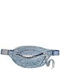 Aimee Kestenberg Milan Metallic Bum Bag, Color:Denim Garden - Image 3