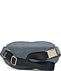 Color:Denim Leather - Image 2 - Milan Denim Bum Belt Bag