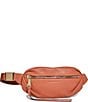 Color:Apricot - Image 1 - Milan Gold Tone Bum Belt Bag