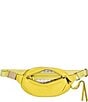 Color:Limeade - Image 3 - Milan Gold Tone Bum Belt Bag