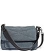 Aimee Kestenberg Peace Of Me Convertible Shoulder Bag, Color:Dark Denim - Image 1