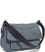 Aimee Kestenberg Peace Of Me Convertible Shoulder Bag, Color:Dark Denim - Image 4