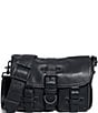 Color:Black W/Shiny Black - Image 1 - Saddle-up Crossbody Bag
