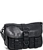 Color:Black W/Shiny Black - Image 4 - Saddle-up Crossbody Bag