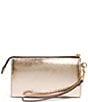 Aimee Kestenberg Metallic Saddle Up Wristlet, Color:Crinkled Gold - Image 2