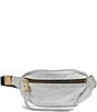 Aimee Kestenberg Milan Metallic Bum Bag, Color:Silver Pebble - Image 1