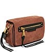 Aimee Kestenberg Stockbridge Corduroy Leather Gold Metal Crossbody Bag, Color:Nutshell Corduroy Colorblock - Image 4