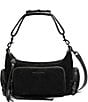 Aimee Kestenberg Away We Go Suede Convertible Crossbody Shoulder Bag, Color:Black Suede - Image 1