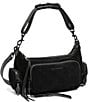 Aimee Kestenberg Away We Go Suede Convertible Crossbody Shoulder Bag, Color:Black Suede - Image 4