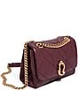 AIMEE Unity Small Chain Strap Convertible Shoulder Bag, Color:Cherry - Image 4