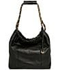 AIMEE Lennon Large Hobo Shoulder Bag, Color:Black - Image 1