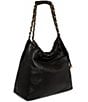 AIMEE Lennon Large Hobo Shoulder Bag, Color:Black - Image 4