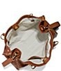 AIMEE Rodeo Large Leather Satchel Bag, Color:Chestnut - Image 3