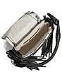 AIMEE Willow Mini Fringe Chain Crossbody Bag, Color:Vanilla Snake - Image 3