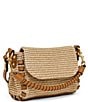 AIMEE Zen Raffia Mini Crossbody Bag - Image 4