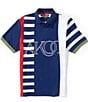 AKOO Coppin Color Blocked Short Sleeve Polo - Image 1