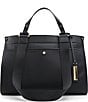 ALDO Adalima Gold Detailed Carryall Tote Bag, Color:Black - Image 1