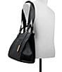 ALDO Adalima Gold Detailed Carryall Tote Bag, Color:Black - Image 4