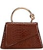 ALDO Aellax Small Snake Print Top Handle Satchel Bag - Image 1