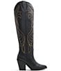 Color:Black - Image 2 - Alamo Leather Tall Western Boots