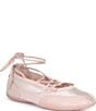 ALDO Arabelia Metallic Ankle Wrap Sneakerinas - Image 1