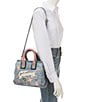 ALDO Beach Getaway Denim Satchel Bag, Color:Denim - Image 4