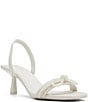 Color:White - Image 1 - Cindie Pearl Embellished Dress Sandals