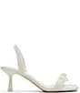 Color:White - Image 2 - Cindie Pearl Embellished Dress Sandals