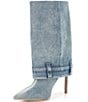 Color:Light Blue - Image 4 - Daisydee Denim Foldover Boots