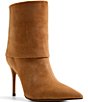 ALDO Esmee Suede Fold Over Pointed Toe Booties - Image 1