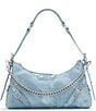 Color:MIX MAT BLUE - Image 1 - Faralaeliax Shoulder Bag