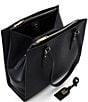 ALDO Feacan Satchel Tote Bag, Color:Black - Image 3