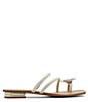 Color:Silver Glitter - Image 2 - Garberia Butterfly Glitter Toe Loop Thong Sandals