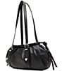 ALDO Kaia Slouchy East-West Shoulder Satchel Bag, Color:Black - Image 3